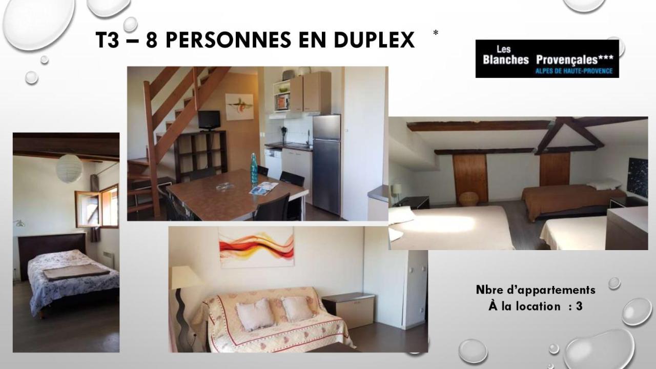 Les Blanches Provencales Bed & Breakfast Selonnet Ngoại thất bức ảnh